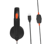 ⁦ميشن HP003U سماعة
  سلكية USB بيضاء⁩ - الصورة ⁦3⁩