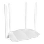 Tenda AC5 AC1200 Dual Band WiFi Router 3
  Ports 4 Antenna 1200Mbps - White - Image 2