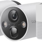 تابو C410 KIT كاميرا
  مراقبة شمسية خارجية 2K 3MP، رؤية ليلية ملونة، MicroSD، بطارية 6400mAh غير
  قابلة للإزالة، صوت ثنائي الاتجاه، كشف شخص، متوافقة مع Alexa & Google، واي
  فاي 2.4GHz