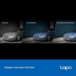 ⁦تابو تي بي-لينك C100
  كاميرا أمنية منزلية داخلية واي فاي مع رؤية ليلية 1080p عالية الدقة، لون أبيض⁩ - الصورة ⁦6⁩