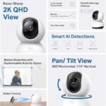Tapo TP-Link C220
  Pan Tilt Smart AI 2K 4MP QHD 1440p - Image 6
