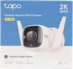 ⁦تي بي-لينك تابو
  كاميرا أمنية خارجية مقاومة للعوامل الجوية، بدون حاجة لهب، متوافقة مع Alexa
  & Google Home، 3MP، Ultra HD، صفارة تلقائية، صوت ثنائي الاتجاه، تخزين SD،
  أمازون حصري (TC65)⁩ - الصورة ⁦7⁩