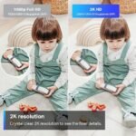 Tapo TP-Link 2K Pan Tilt Security Camera
  for Baby Monitor Dog Camera w Motion Detection 2-Way Audio Siren Night Vision
  Cloud &SD Card Storage (Up to 256 GB) Works with Alexa & Google Home
  (C210) - Image 5