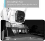 TP-Link Tapo Outdoor Security Camera
  Weatherproof No Hub Required Works with Alexa & Google Home 3MP
  Ultra-High Definition Automatic Siren 2-way Audio SD Storage Amazon Exclusive
  (TC65) - Image 5