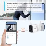 TP-Link Tapo Outdoor Security Camera
  Weatherproof No Hub Required Works with Alexa & Google Home 3MP
  Ultra-High Definition Automatic Siren 2-way Audio SD Storage Amazon Exclusive
  (TC65) - Image 6