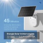 Tapo C410 KIT Solar Surveillance Camera
  Outdoor Battery 2K 3MP Colour Night Vision MicroSD Memory 6400 mAh
  Non-Removable Battery Two-Way Audio Person Detection Alexa & Google
  Assistant 2.4 GHz - Image 7