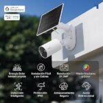 Tapo C410 KIT Solar Surveillance Camera
  Outdoor Battery 2K 3MP Colour Night Vision MicroSD Memory 6400 mAh
  Non-Removable Battery Two-Way Audio Person Detection Alexa & Google
  Assistant 2.4 GHz - Image 4
