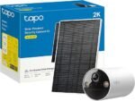Tapo C410 KIT Solar Surveillance Camera
  Outdoor Battery 2K 3MP Colour Night Vision MicroSD Memory 6400 mAh
  Non-Removable Battery Two-Way Audio Person Detection Alexa & Google
  Assistant 2.4 GHz - Image 2