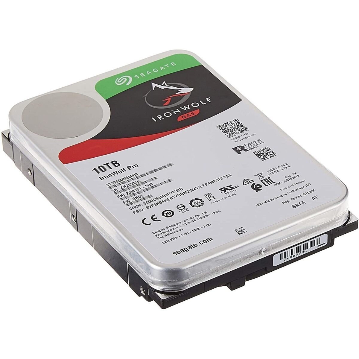 Seagate Ironwolf NAS 10TB 3.5 Inch Server  Internal Hard Drive - Image 2
