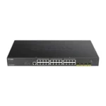دي-لينك
  DGS-1250-28XMP سويتش ذكي مُدار PoE 24 منفذ 10-جيجابت + 4 منافذ SFP+