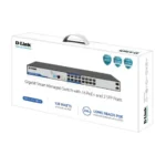 ⁦دي-لينك
  DGS-F1210-18PS-E سويتش مُدار PoE 18 منفذ جيجابت مع 2 منفذ SFP جيجابت⁩ - الصورة ⁦2⁩