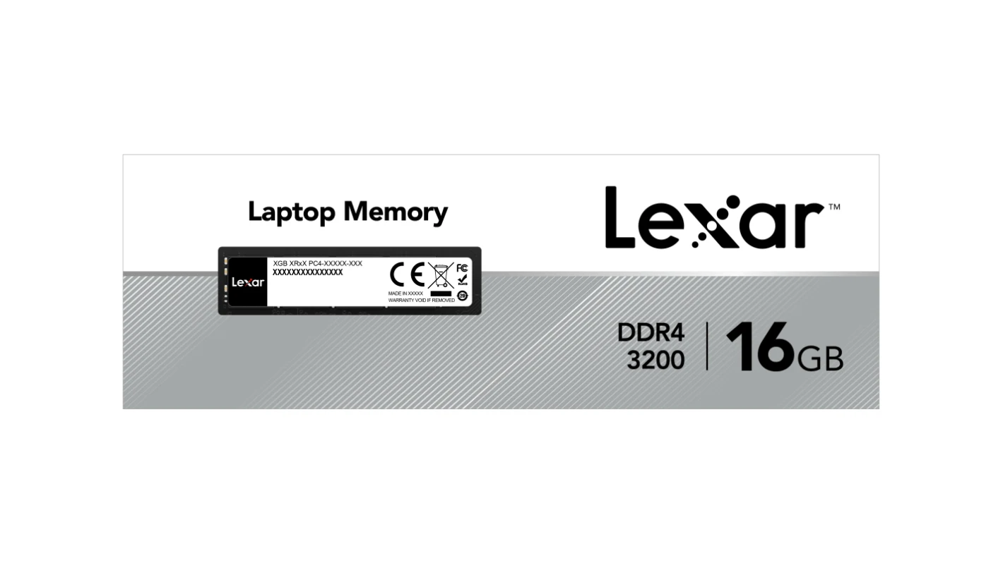 LEXAR-16GB-laptop1 RAM Lexar UDIMM16GB 5600MHZ CL46 - Image 1