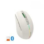 ⁦ميشن BTM002 ماوس
  ألعاب لاسلكي قابل للشحن وبلوتوث كاكي وضع مزدوج⁩ - الصورة ⁦2⁩