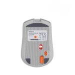 ⁦ميشن BTM002 ماوس
  ألعاب لاسلكي قابل للشحن وبلوتوث أبيض وضع مزدوج⁩ - الصورة ⁦2⁩