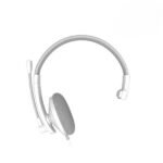 ⁦ميشن HP002U سماعة
  سلكية USB بيضاء⁩ - الصورة ⁦5⁩