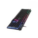 ⁦ميشن K9300 لوحة
  مفاتيح ميكانيكية عربية سلكية بقوس قزح⁩ - الصورة ⁦3⁩