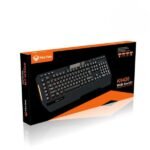 ⁦ميشن K9420 لوحة
  مفاتيح ميكانيكية عربية سلكية بإضاءة RGB خلفية⁩ - الصورة ⁦4⁩