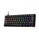 ⁦ميشن MK005 لوحة
  مفاتيح ميكانيكية سلكية عربية بنسبة 60 بالمئة بمفتاح أزرق⁩ - الصورة ⁦8⁩