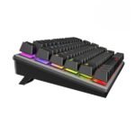 ⁦ميشن MK006 PRO لوحة
  مفاتيح ميكانيكية عربية 75 بالمئة مفتاح أحمر قابل للتبديل السريع بإضاءة RGB⁩ - الصورة ⁦5⁩