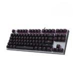 ⁦ميشن MK04 لوحة مفاتيح
  ميكانيكية عربية سلكية بإضاءة RGB مفتاح أزرق⁩ - الصورة ⁦2⁩