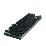 ⁦ميشن MK04 لوحة مفاتيح
  ميكانيكية عربية سلكية بإضاءة RGB مفتاح أزرق⁩ - الصورة ⁦4⁩