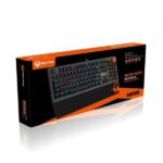 ⁦ميشن MK500 لوحة
  مفاتيح ميكانيكية عربية سلكية مفتاح أزرق⁩ - الصورة ⁦2⁩