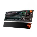 ⁦ميشن MK500 لوحة
  مفاتيح ميكانيكية عربية سلكية مفتاح أزرق⁩ - الصورة ⁦5⁩