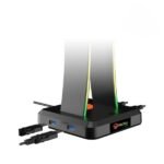 ⁦ميشن U002 حامل سماعة
  ألعاب بإضاءة RGB⁩ - الصورة ⁦7⁩