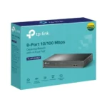 TP-Link TL-SF1008LP Desktop PoE Switch
  8-Port 10/100Mbps - Image 2