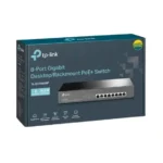 TP-Link TL-SG1008MP PoE+ Switch 8-Port
  Gigabit 10/100/1000Mbps Desktop/Rackmount - Image 3