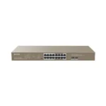 تيندا
  TEG1118P-16-250W سويتش PoE 16 منفذ إيثرنت جيجابت + 2 منفذ SFP