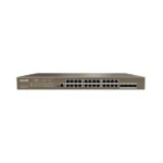 Tenda TEG5328P-24-410W L3 Managed PoE
  Switch 24 Port Gigabit 10/100/1000 Mbps