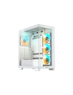GIGABYTE C500 PANORAMIC STEALTH ICE Mid
  Tower Case White RGB