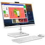Lenovo IdeaCentre AIO 3 24ITL6 All in One
  PC Intel Core I3 1115G4 256GB SSD 4GB Ram Intel UHD Graphics 23.8" Inch
  FHD Win.10 White - Image 4