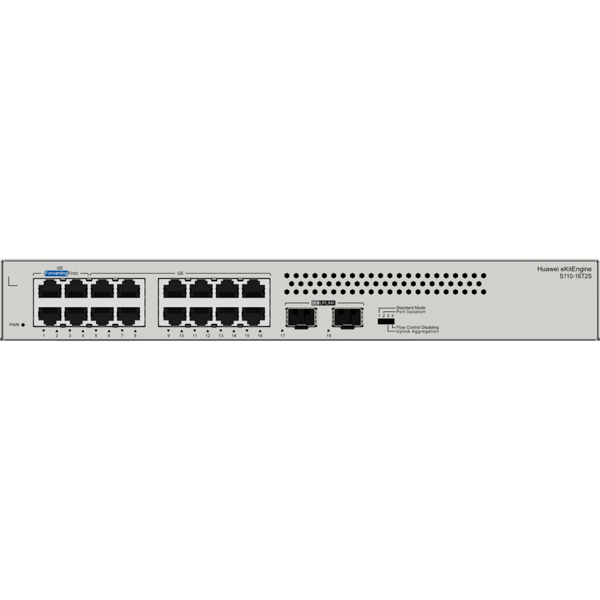 Huawei  Switch S110-16T2S - Image 2