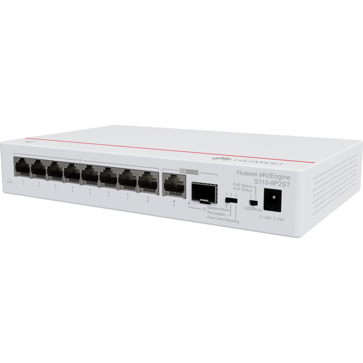 Huawei  Switch S110-8P2ST - Image 3