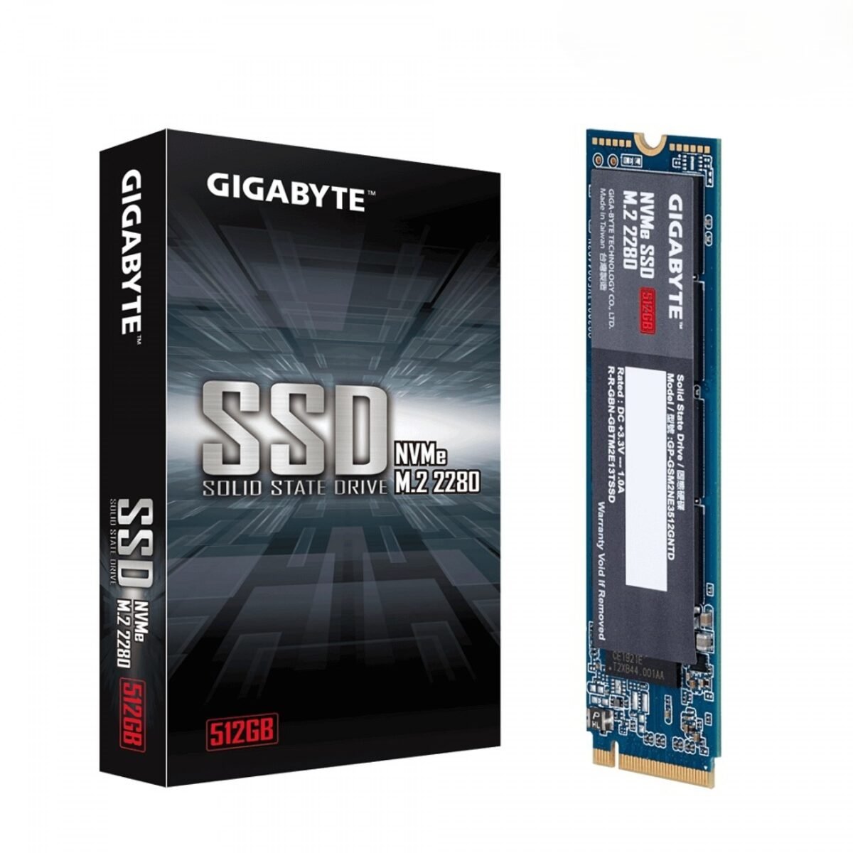 ⁦قرص تخزين GIGABYTE بسعة 512 جيجابايت NVMe M.2⁩ - الصورة ⁦2⁩