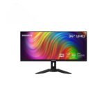 GIGABYTE M34WQ 34 IPS Ultrawide Gaming
  Monitor WQHD 3440x1440 144Hz 1ms MPRT AMD FreeSync Premium Type C KVM HDMI DP
  Type C Height Adjustable Black.