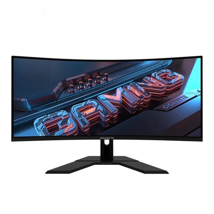 image Gigabyte GS34WQC 34 120Hz 135Hz OC 1440P
Curved Gaming Monitor 3440x1440 VA 1500R Display 1ms MPRT Response Time HDR
Ready FreeSync Premium 1x Display Port 1.4 2X HDMI 2.0 Black - Image 1