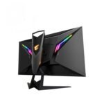 AORUS FI27Q P 27 Frameless Gaming Monitor
  QHD 1440p 95 DCI P3 Color Accurate IPS Panel 1ms 165 Hz HDR G SYNC Compatible
  and FreeSync Premium Height Tilt Rotation Adjustable VESA - Image 2