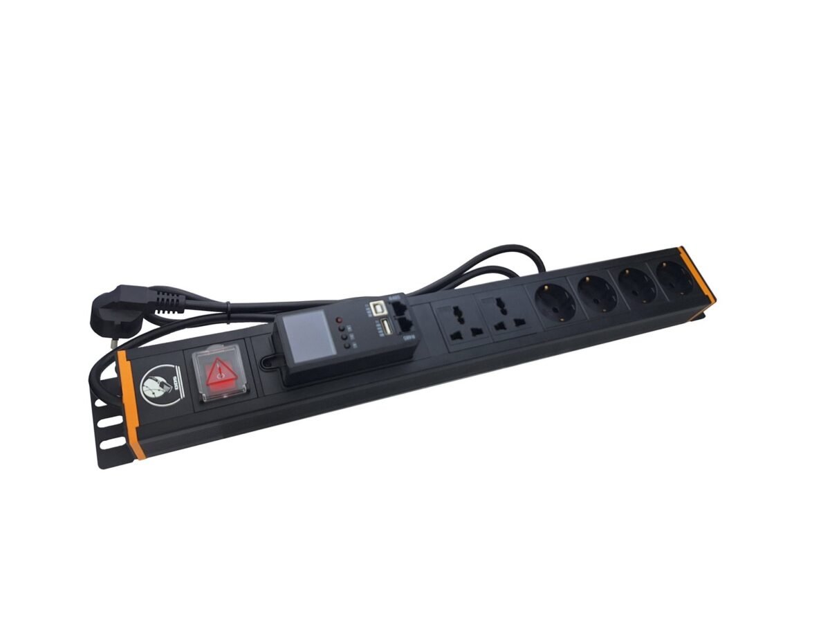Prorack PR-SPDU-6 Smart 6-Outlet Power Distribution Unit (PDU) - Image 2