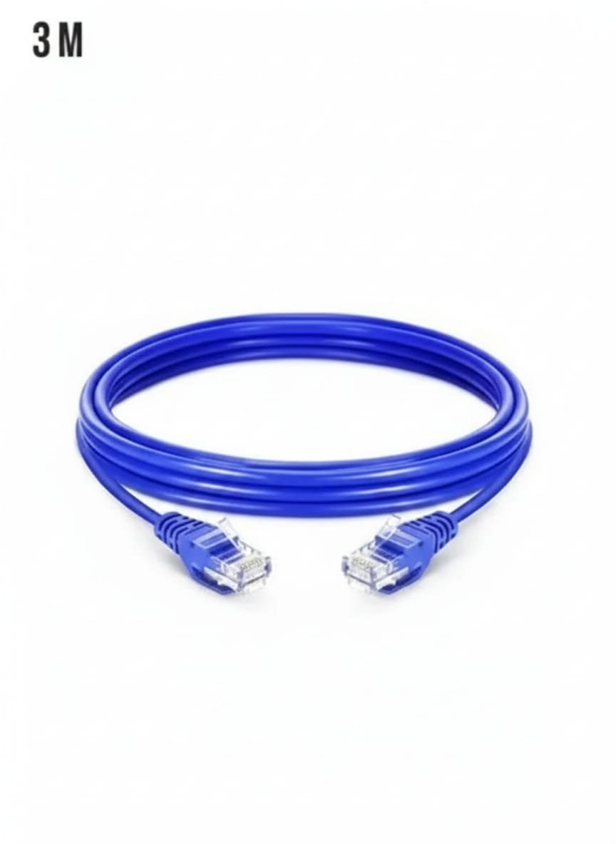 516c15d4-93be-4e2f-9df1-4a937731545d Prolink
PL-PC-U6-3BL UNSHIELDED CAT6 PATCH CORD W/ T568B WIRING, 3M, LSZH Blue - Image 1