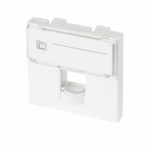 PL-FP1-UK فيس بليت بورت واحد نوع بريطاني مع غطاء وحامل 86×86