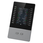 Grandstream GBX20 Extension  module for GRP2615, GRP2624, GRP2650, GRP2670, GXV3350 and GXV3450. 480x272  color LCD, 20 dual-color buttons, 2 pages, Daisy-chain up to 4 modules - Image 4