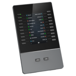 Grandstream GBX20 Extension  module for GRP2615, GRP2624, GRP2650, GRP2670, GXV3350 and GXV3450. 480x272  color LCD, 20 dual-color buttons, 2 pages, Daisy-chain up to 4 modules - Image 2