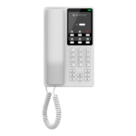 Grandstream GHP621W Hotel  Table IP Phone, 2 SIP accounts, 2 lines, 1x Ethernet 10/100 no PoE, Wi-Fi, no  LCD, 12V/0.5A PSU, Black - Image 4
