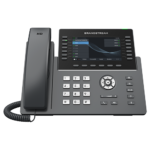 Grandstream GRP2650  Professional P Phone, 6 SIP accounts, 14 lines, 2x GbE PoE, Wi-Fi, 1280x720  (5.0") color LCD, 56 virtual BLF keys, GBX20 support,12V/1A PSU