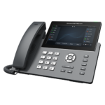 Grandstream GRP2670  Professional P Phone, 6 SIP accounts, 12 lines, 2x GbE PoE, Wi-Fi, 1024x600  (7.0") touch screen color LCD, 48 virtual BLF keys, 12V/1A PSU - Image 2