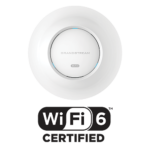 Grandstream GWN7662 Indoor
  Wi-Fi 6 AX5400 Access Point, 2×2:2 2.4G, 4×4:4 5G,1x GbE, 1x 2,5G, PoE, up to
  175m coverage, up to 256 wireless clients