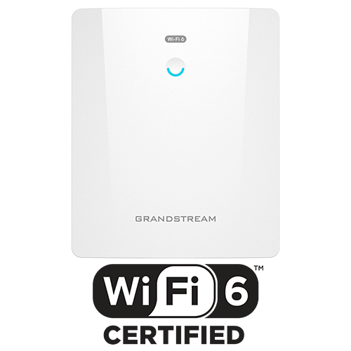 GWN7664ELR_1 Grandstream GWN7664E Indoor
AX6000 Wi-Fi 6 Access Point, 4x4:4 2.4/5G, 2x 2.5GbE, PoE, up to 175m
coverage, up to 512 wireless clients, 6Gbps aggregate wireless throughput, 50
AP local controller - Image 1
